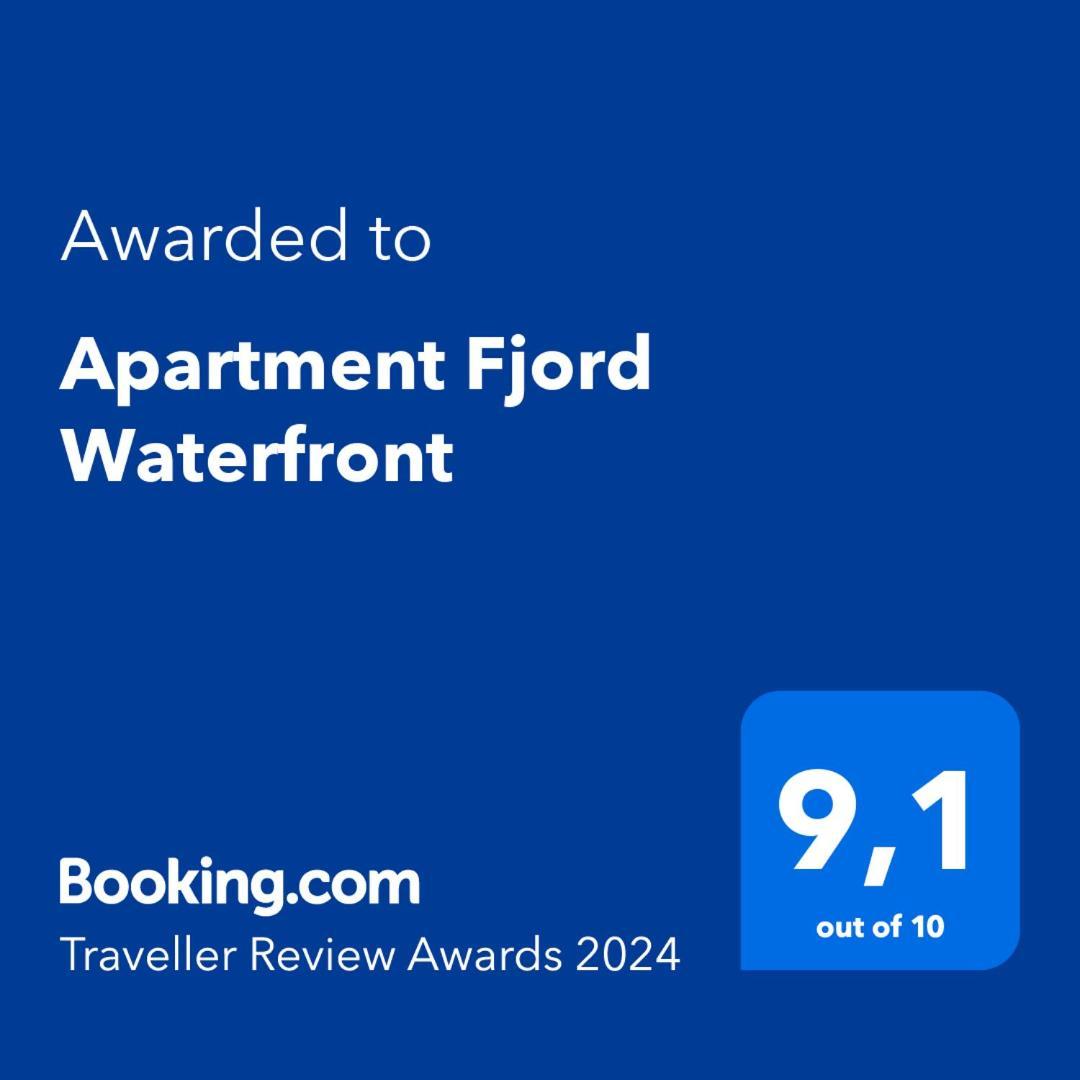 Apartment Fjord Waterfront Kotor Bagian luar foto